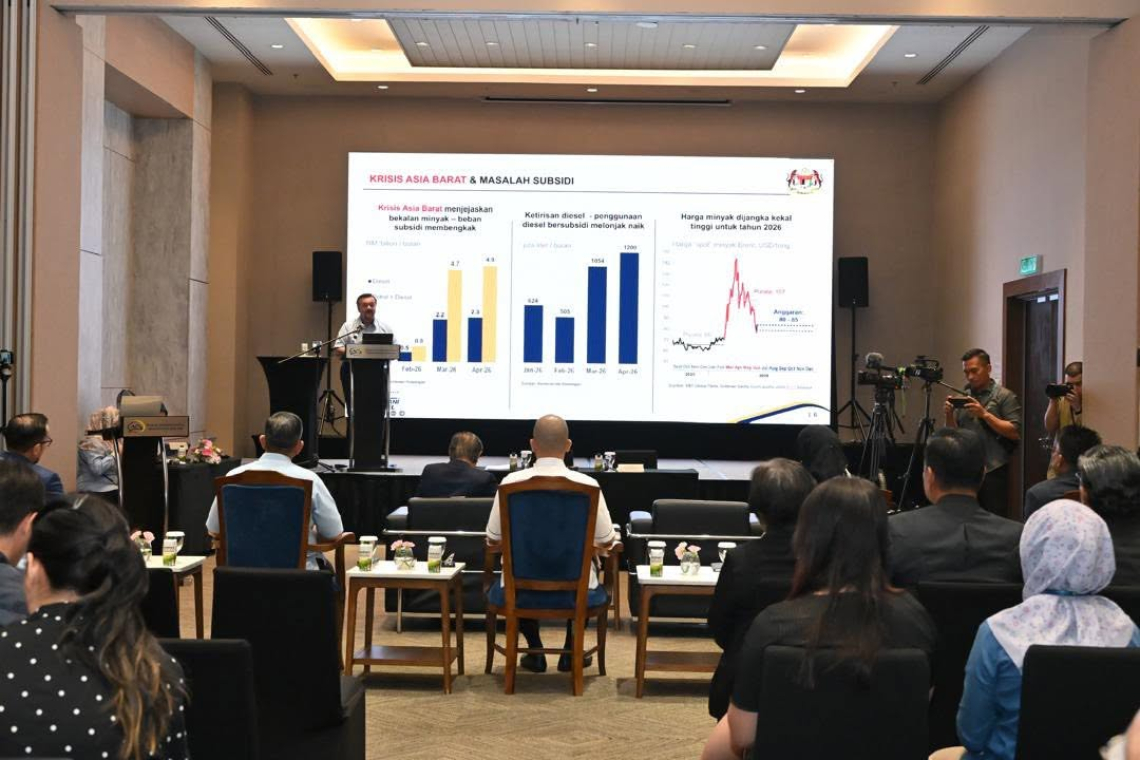 Taklimat Media Pelaksanaan Pembaharuan Penyasaran Subsidi Diesel Negeri Sabah 2026 Di Kota Kinabalu